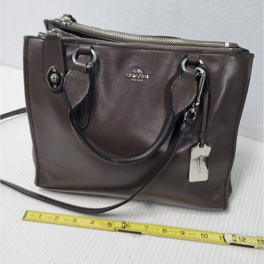 Coach Brown Leather Satchel